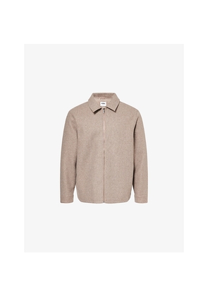 Mens Nobl Stan Felted Woven Jacket