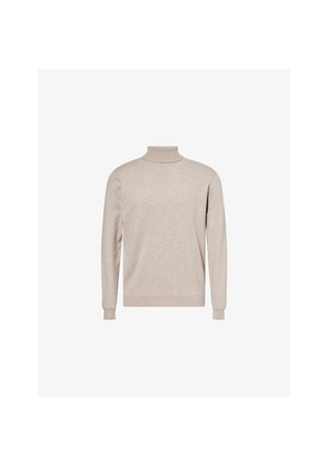 Mens Nobl Bennett Roll-Neck Knitted Jumper