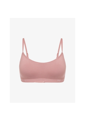 Womens Sloggi Free Evolve Stretch-Woven Padded Bra