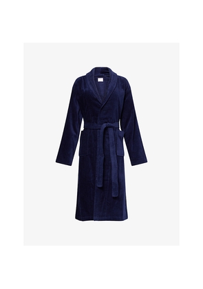 Womens Derek Rose Triton Towelling Cotton Robe