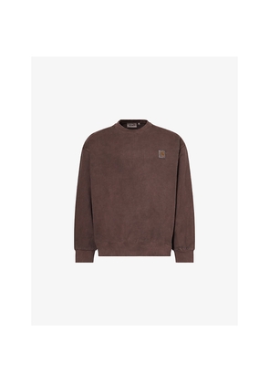 Mens Carhartt WIP Vista Logo-Patch Cotton-Jersey Sweatshirt
