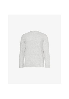 Mens Nobl Cameron Crewneck Textured Knitted Jumper