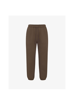 Mens Skims Fleece Lounge Relaxed-Fit Cotton-Blend Jogging Bottoms