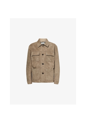 Mens Frame Chore Suede Jacket