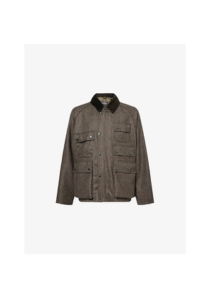 Mens Barbour Editor Relaxed-Fit Wool Jacket