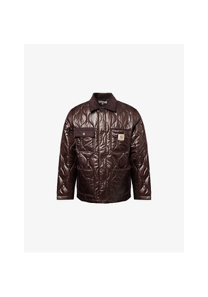 Mens Carhartt WIP Oscar Chore Liner Quilted Shell Jacket