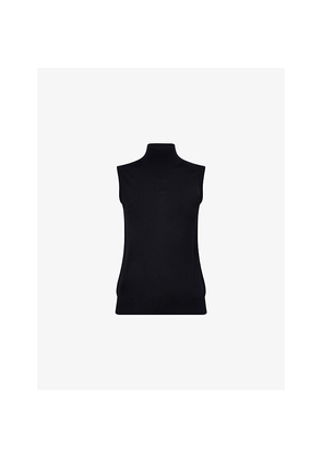 Womens Max Mara Slalom Sleeveless Wool Top
