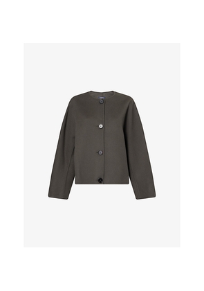 Womens Max Mara Kate Long-Sleeve Wool Jacket