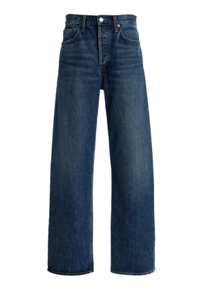 Agolde Arc Rigid Bow-Leg Jeans - Moda Operandi