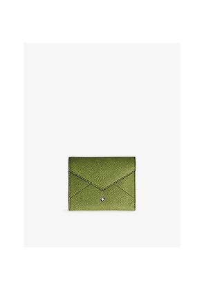 Montblanc Envelope Tri-Fold 6Cc Leather Wallet
