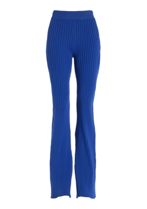 High Sport Hannah Ribbed-Knit Flared Pants - Moda Operandi