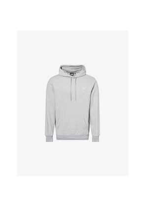 Mens New Era Essentials Logo-Embroidery Cotton-Jersey Hoody
