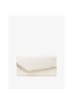Womens Jimmy Choo Emmie Lace Clutch Bag