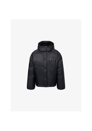 Mens Amiri Logo-Patch Padded Shell-Down Jacket
