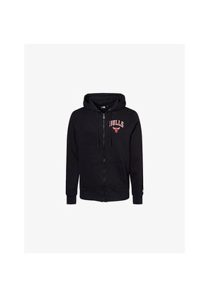 Mens New Era Chicago Bulls Nba Essential Cotton-Jersey Hoody