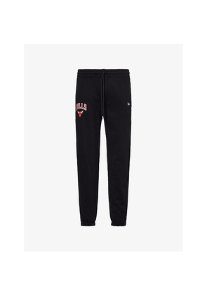 Mens New Era Chicago Bulls Nba Essential Cotton-Jersey Jogging Bottoms