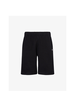 Mens New Era Premium Essential Oversized Cotton-Jersey Shorts