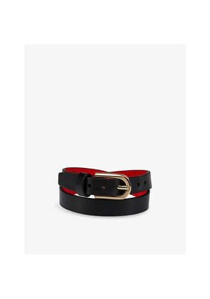 Christian Louboutin Bettina Doubled Leather Bracelet