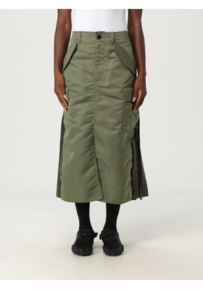 Skirt SACAI Woman color Kaki