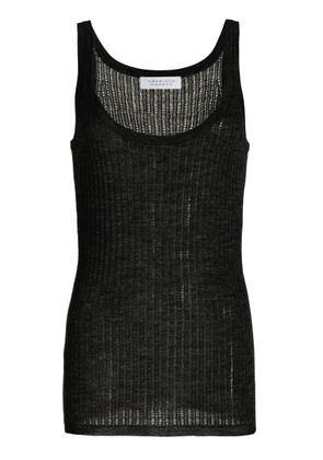 Gabriela Hearst Nevin Pointelle-Knit Cashmere-Silk Tank Top - Moda Operandi