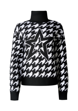 Perfect Moment Chunky Houndstooth Wool Sweater - Moda Operandi