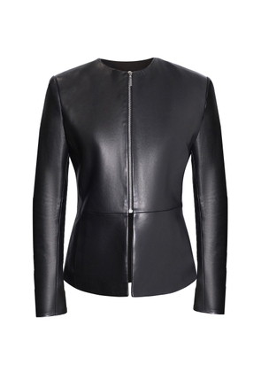 KALLMEYER Tilda Leather Collarless Jacket - Moda Operandi