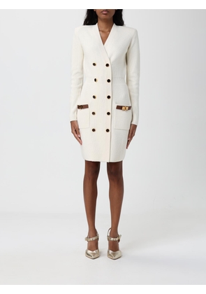 Dress ELISABETTA FRANCHI Woman color Milk