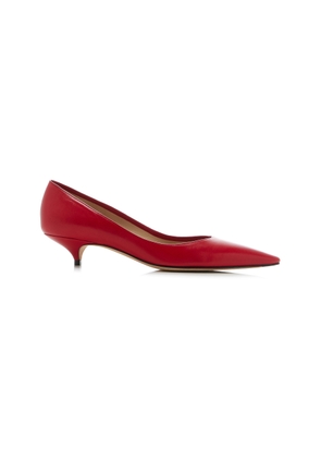The Row Liisa II Leather Pumps - Moda Operandi