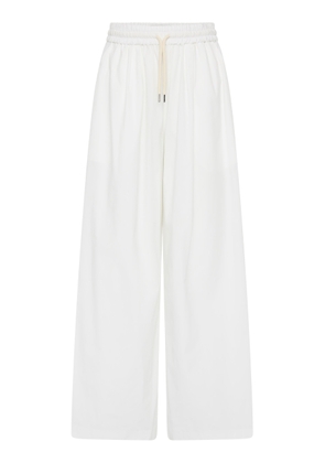 St. Agni Drawstring Cotton-Blend Pants - Moda Operandi