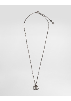 Dolce & Gabbana Dg Logo Necklace - Man Bijoux Red Metal Onesize