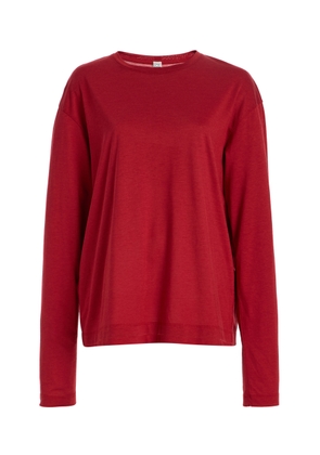 Toteme Lyocell-Cotton Top - Moda Operandi