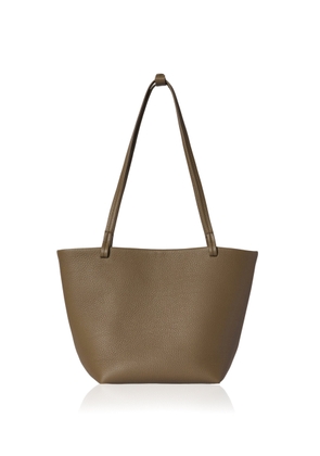 The Row Park Medium Leather Tote Bag  - Moda Operandi