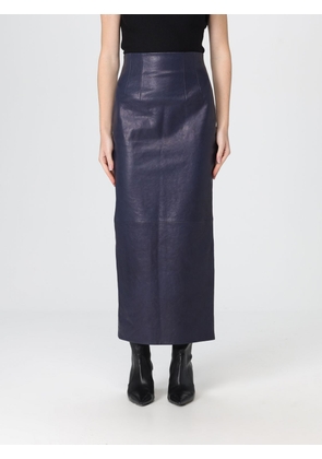 Skirt KHAITE Woman color Blue