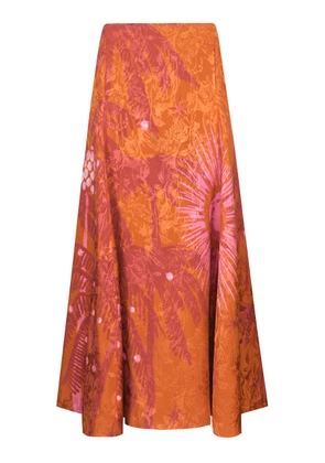 Johanna Ortiz Encanto De Isla Jacquard Maxi Skirt - Moda Operandi