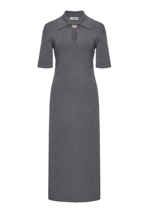 Jil Sander Virgin Wool Polo Dress - Moda Operandi