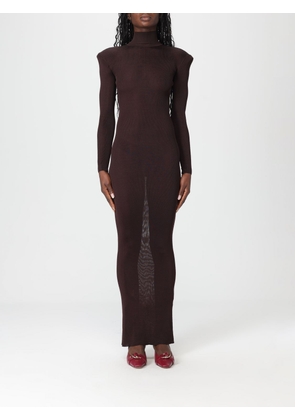 Dress SELF-PORTRAIT Woman color Brown