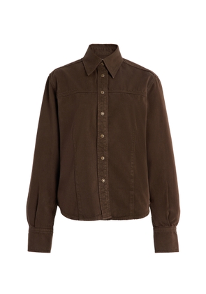 Jeanerica Martha Cotton Worker Shirt Jacket - Moda Operandi