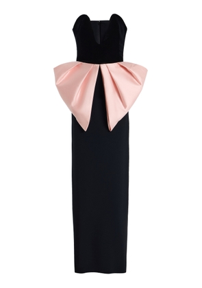 Greta Constantine Exclusive Kidman Bow-Detailed Satin Gown - Moda Operandi