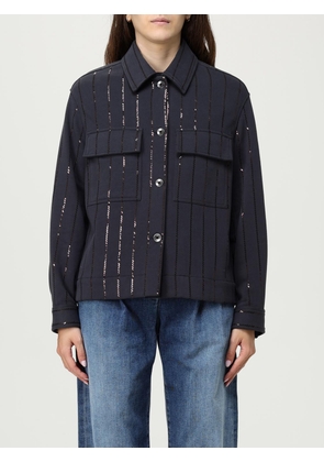 Jacket BRUNELLO CUCINELLI Woman color Blue