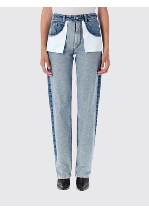 Jeans MM6 MAISON MARGIELA Woman color Blue