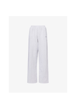 Womens 4th & Reckless Fergie Logo-Embroidered Cotton Jogging Bottoms