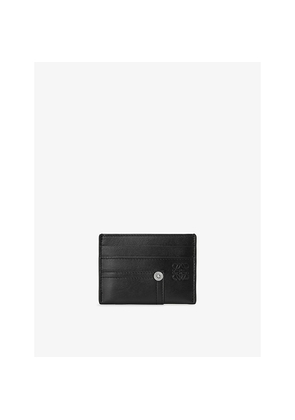 Womens Loewe Panta Leather Card Holder