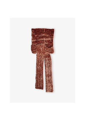 Mens Dries Van Noten Teya Knitted Scarf