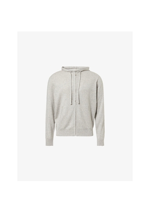 Mens Sunspel Lounge Zip-Up Cashmere Hoody