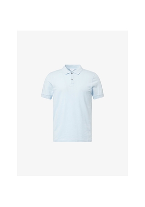 Mens Sunspel Supima Cotton-Piqué Polo Shirt