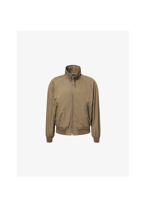 Mens Tom Ford Regular-Fit High-Neck Woven Jacket