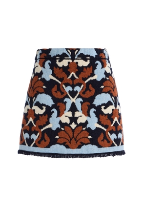 Cara Cara Lilabeth Merino Wool Mini Skirt - Moda Operandi