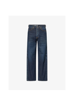 Mens Visvim Social Sculpture Straight-Leg Denim Jeans