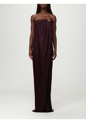 Dress ELISABETTA FRANCHI Woman color Wine