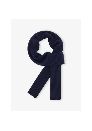 Mens Boggi Milano Ribbed Cashmere Scarf